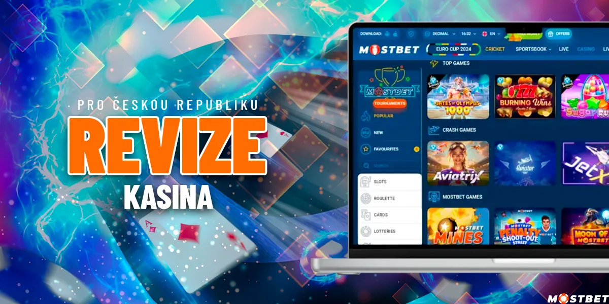 Přehled kasin s různými hrami od Mostbet