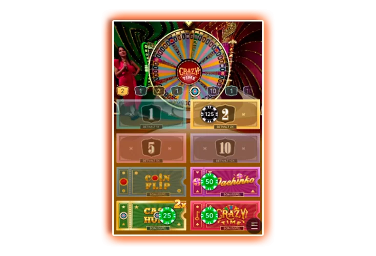 Sázet a vybírat výhry.